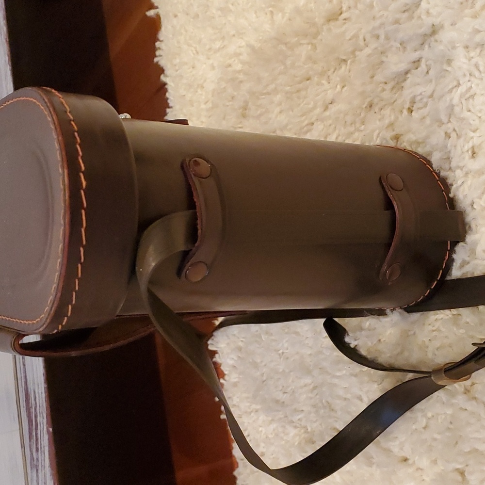 Vintage Japanese Binoculars With Leather Carrying Case - Picture 9 of 13